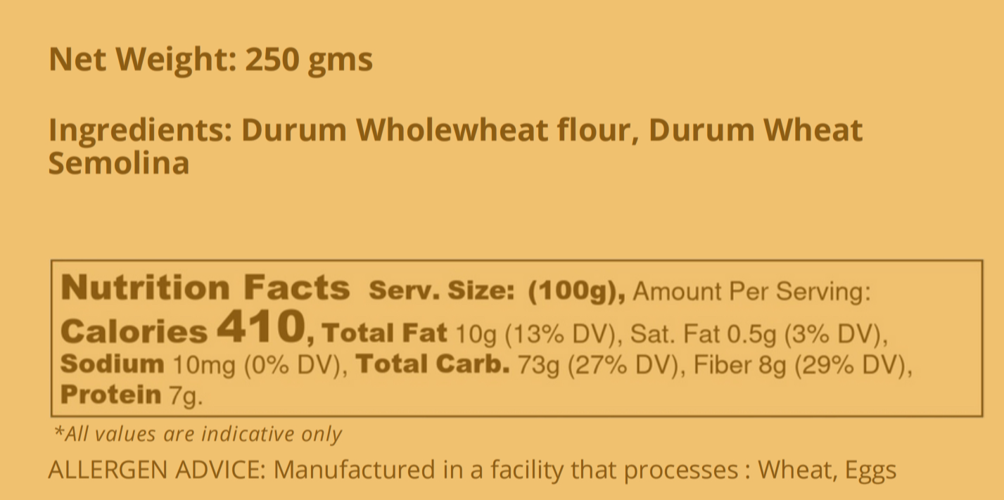 Wholewheat Bucatini