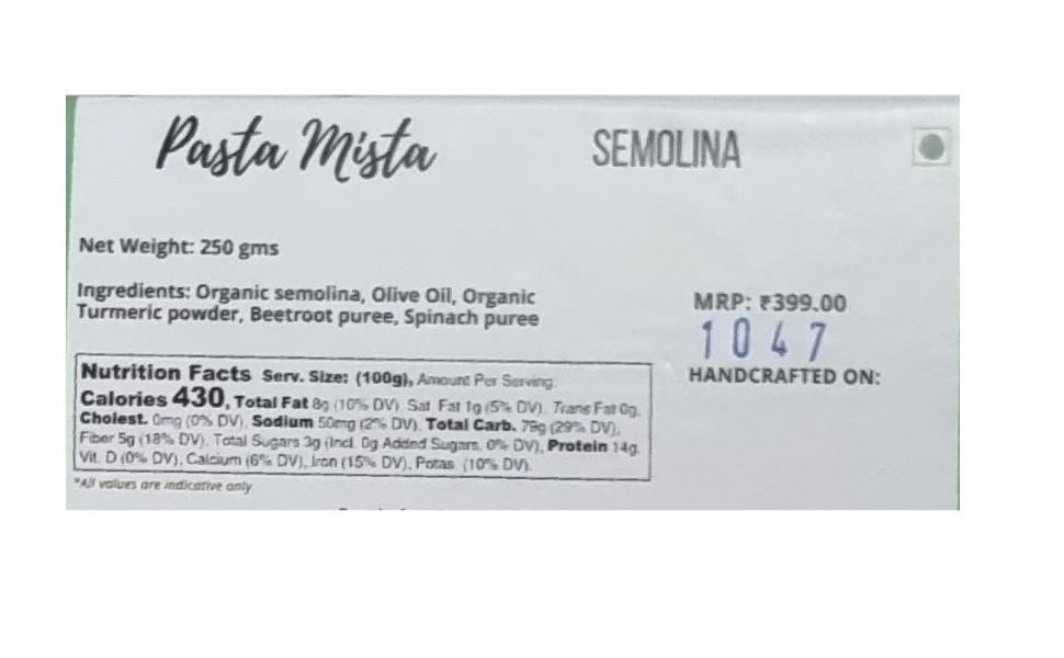 Pasta Mista Fusilli