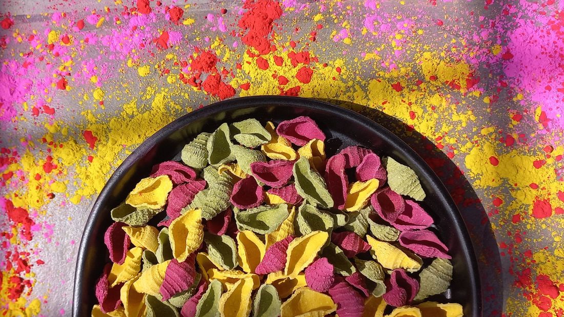 Celebrating the Spirit of Holi with Our Organic Coloured Range of Pastas