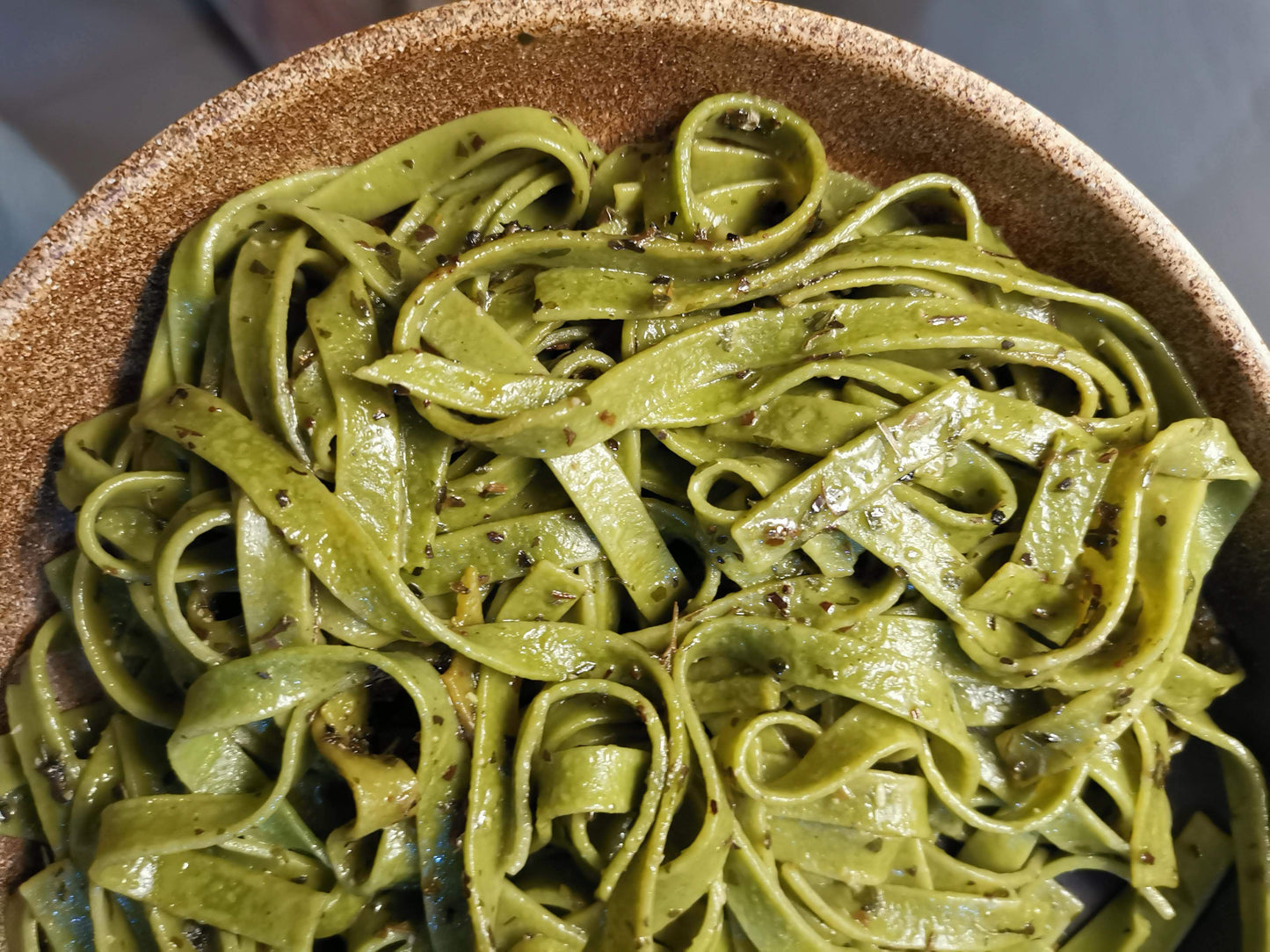 Spinach Fettuccine