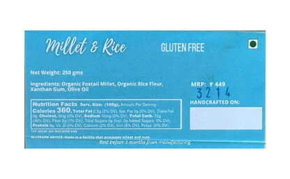 Foxtail Millet Fusilli