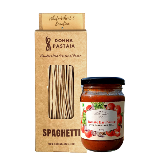 Whole Wheat Pasta and Tomato Basil Sauce Combo